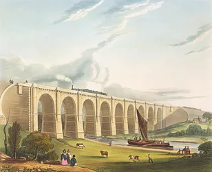 Viadukt över Sankey Valley, skylt 4 från 